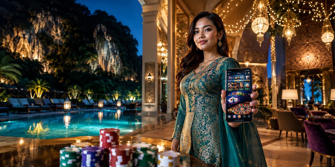 Suasana pertaruhan bola sepak ketika Hari Raya di Ipoh